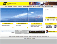 Tablet Screenshot of esabindia.com
